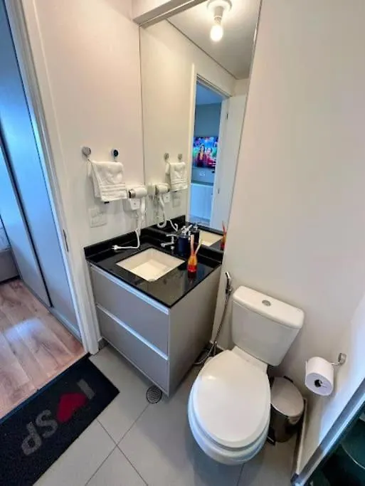 Studio Com Vista Incrivel 22º Andar Lägenhet São Paulo Brasilien