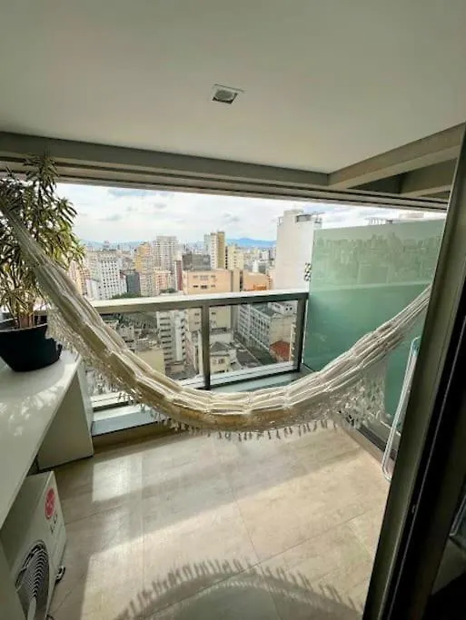 Studio Com Vista Incrivel 22º Andar Lägenhet São Paulo 0*,